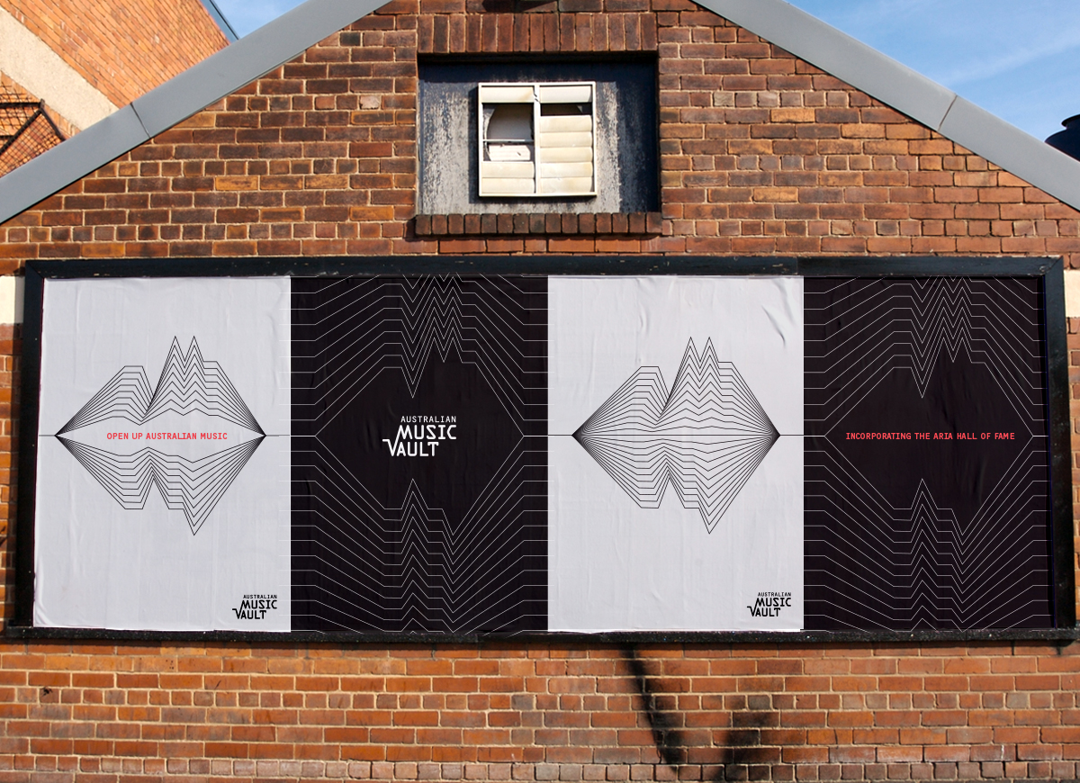 Australian Music Vault - Creative Campaign from agency street posters