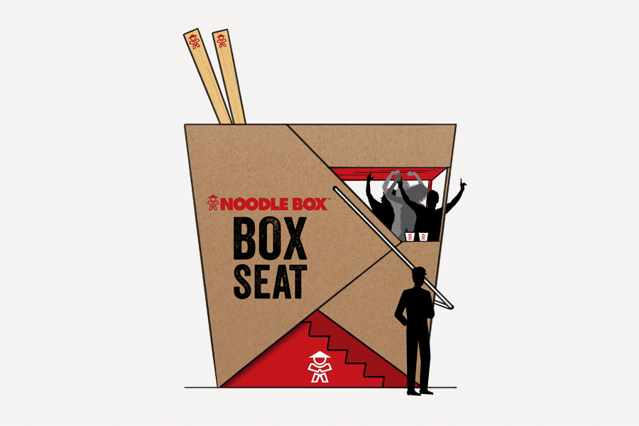Noodle Box BDO Animation - Box Seat VIP