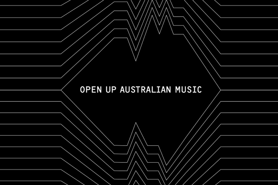 Australian Music Vault - Brand Visual Language GIF