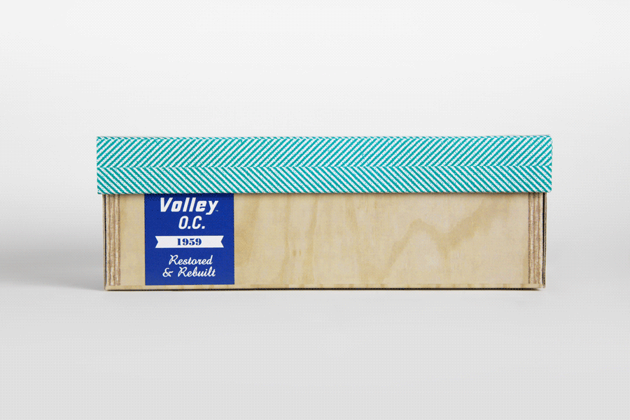 Volley Shoe Box Packaging Animation